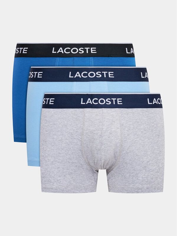Lacoste Lacoste Set od 3 para bokserica 5H3389 Šarena