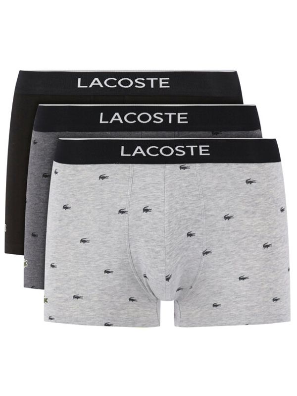 Lacoste Lacoste Set od 3 para bokserica 5H3411 Šarena