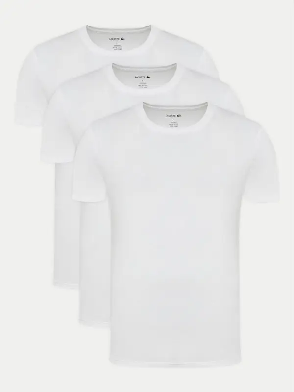 Lacoste Lacoste Set t-shirt majica﻿ TH9007 Bijela Slim Fit
