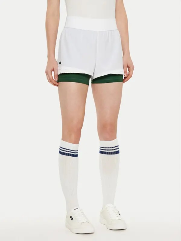 Lacoste Lacoste Sportske kratke hlače GF8598 Šarena Regular Fit