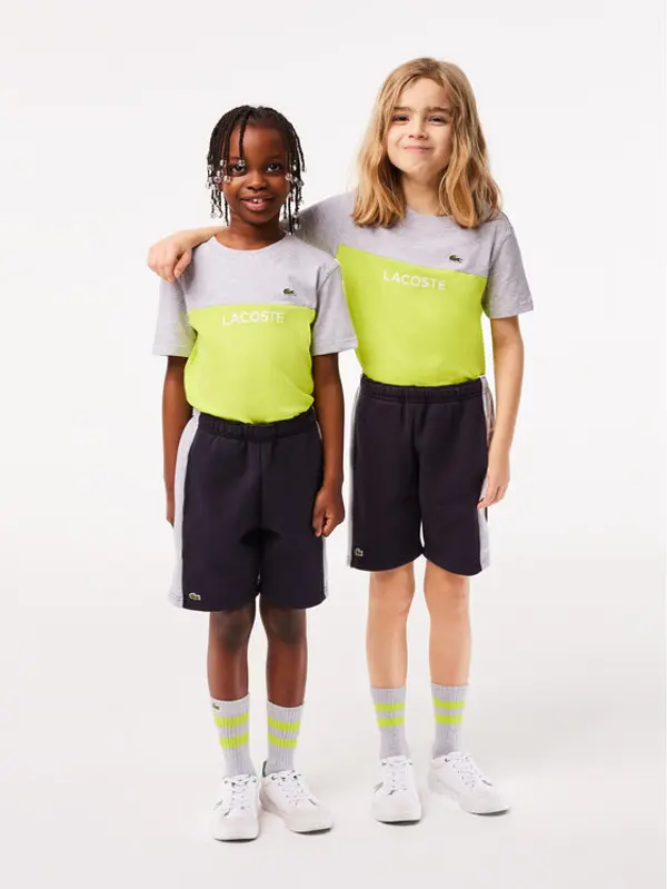 Lacoste Lacoste Sportske kratke hlače GJ5283 Crna Regular Fit
