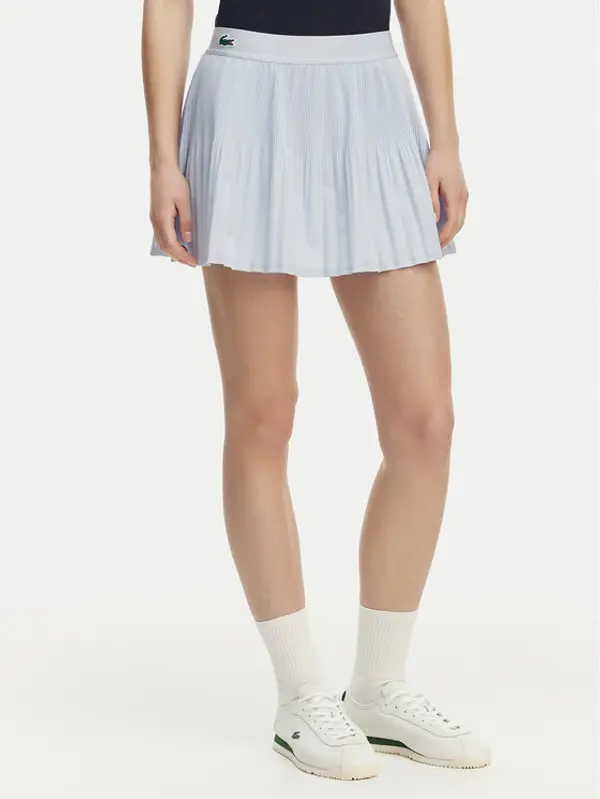 Lacoste Lacoste Suknja za tenis JF9990 Svijetlo plava Regular Fit