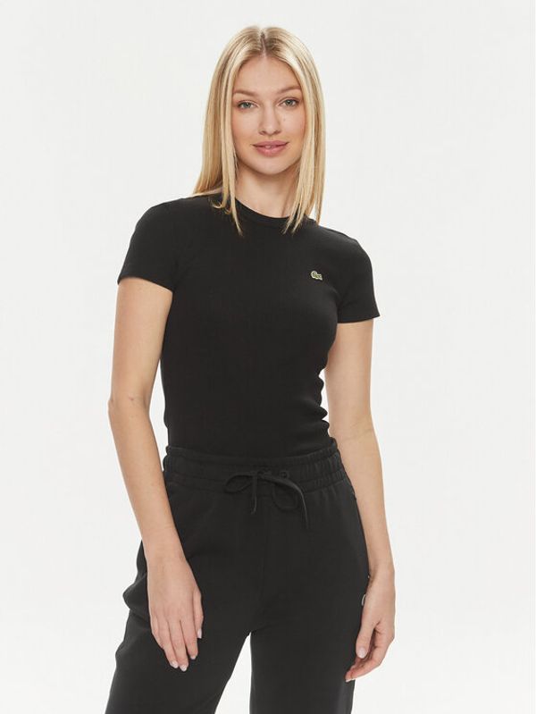 Lacoste Lacoste T-shirt TF5538 Crna Regular Fit