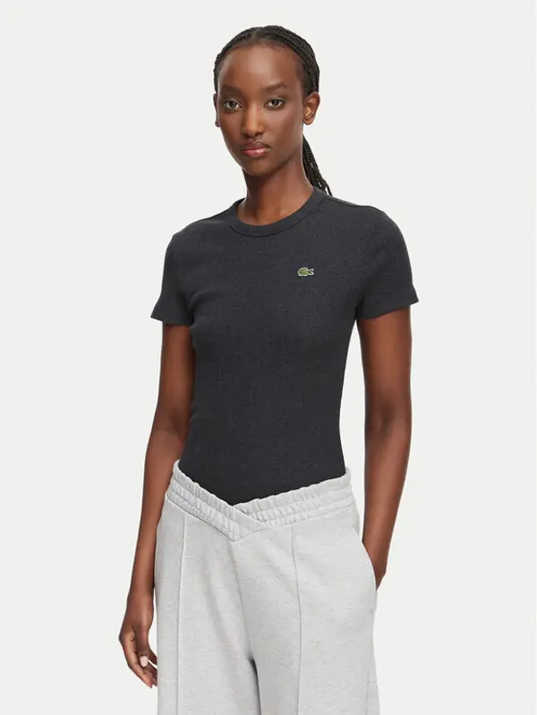 Lacoste Lacoste T-shirt TF5538 Crna Regular Fit