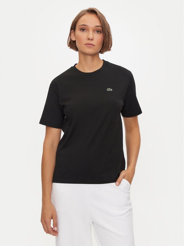 Lacoste Lacoste T-shirt TF7215 Crna Loose Fit