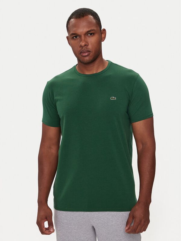 Lacoste Lacoste T-shirt TH0998 Zelena Regular Fit