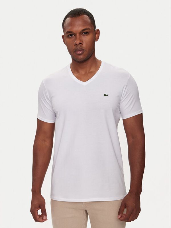 Lacoste Lacoste T-shirt TH0999 Bijela Regular Fit