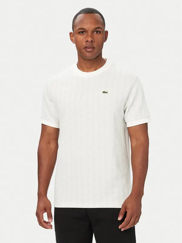 Lacoste Lacoste T-shirt TH1197 Bež Regular Fit