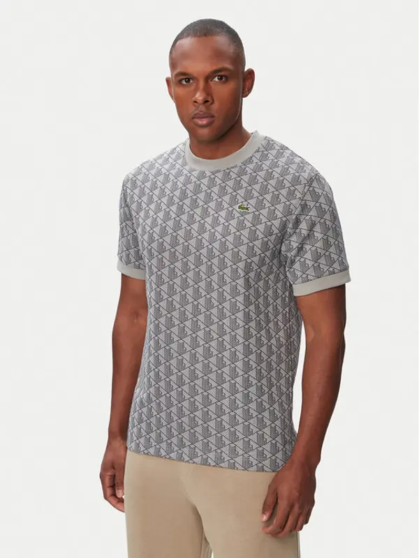 Lacoste Lacoste T-shirt TH1197 Siva Regular Fit