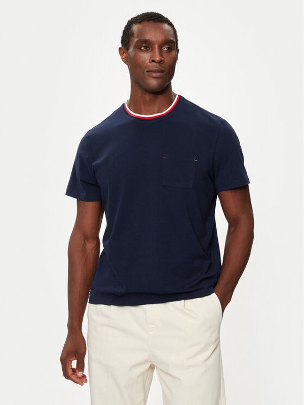 Lacoste Lacoste T-shirt TH1726 Tamnoplava Relaxed Fit