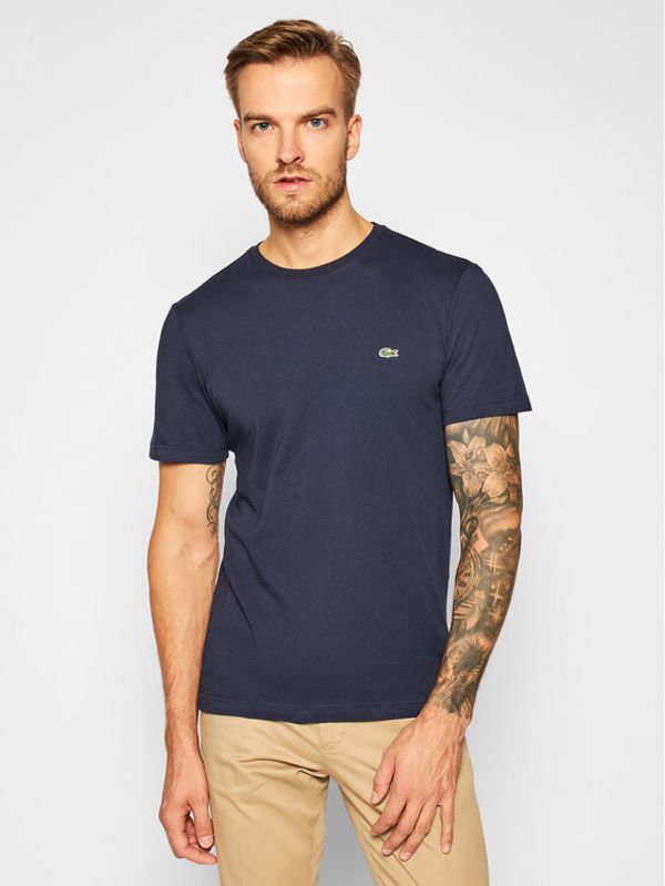 Lacoste Lacoste T-shirt TH2038 Tamnoplava Regular Fit