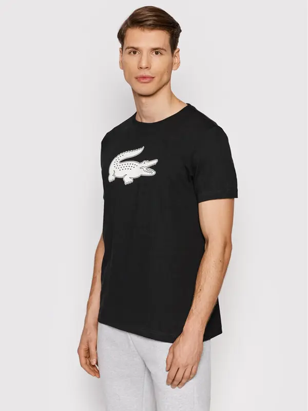 Lacoste Lacoste T-shirt TH2042 Crna Regular Fit