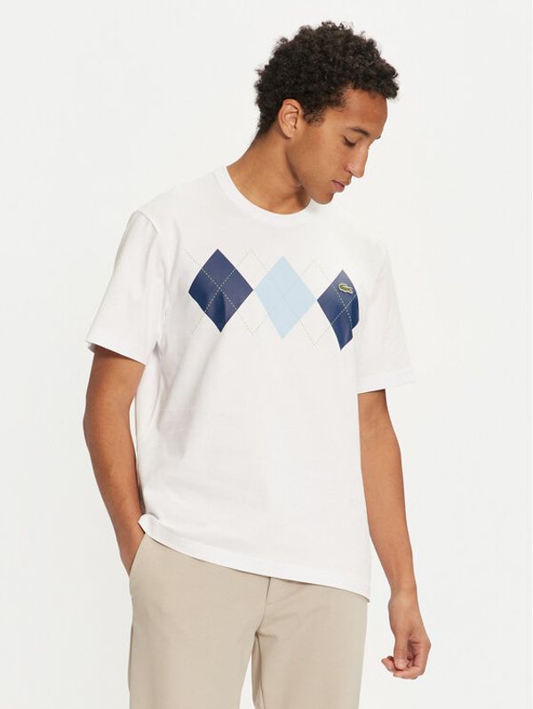 Lacoste Lacoste T-shirt TH2810 Bijela Regular Fit