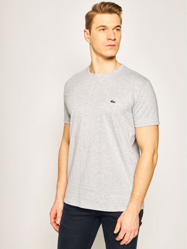 Lacoste Lacoste T-shirt TH6709 Siva Regular Fit