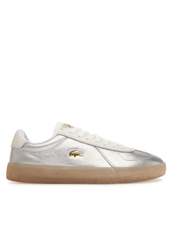 Lacoste Lacoste Tenisice Baseshot  50SFA0031 Srebrna