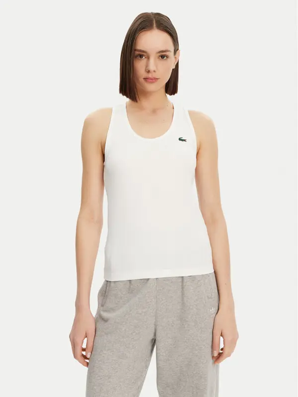 Lacoste Lacoste Top TF4874 Bijela Slim Fit