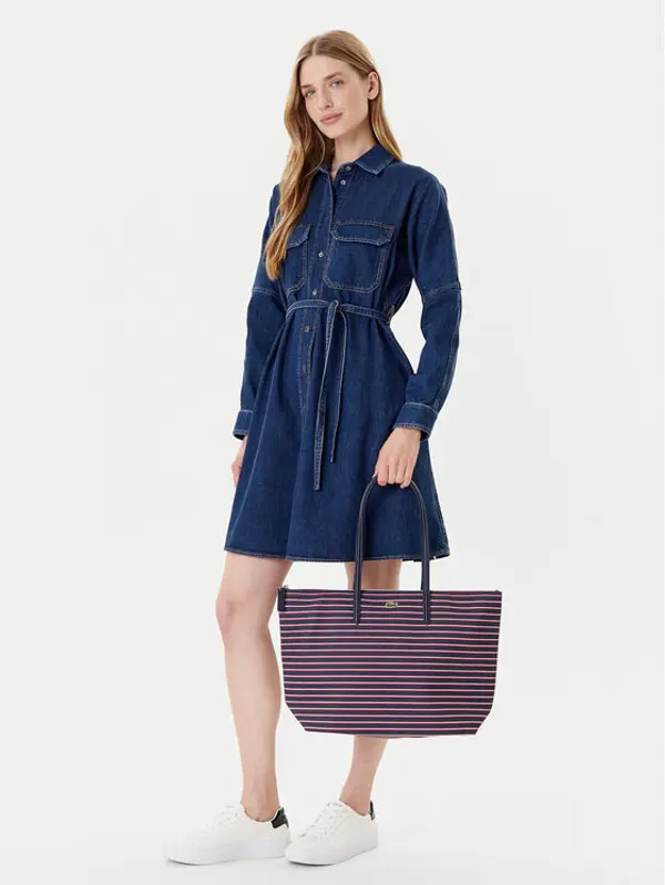 Lacoste Lacoste Torbica NF4939SJ Tamnoplava