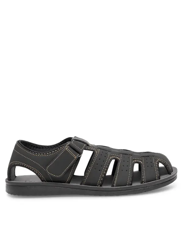 Lanetti Lanetti Sandale MSS20504-01 Crna