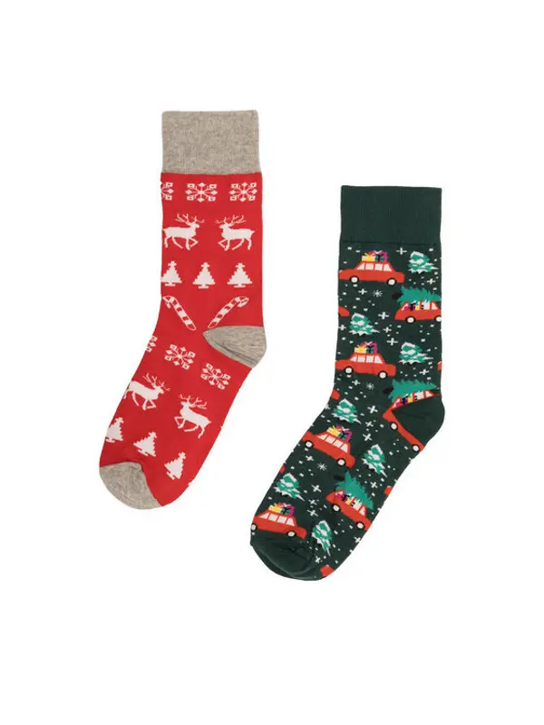 LASOCKI Lasocki Duge čarape 2MB-004-AW23 (2-pack) Šarena