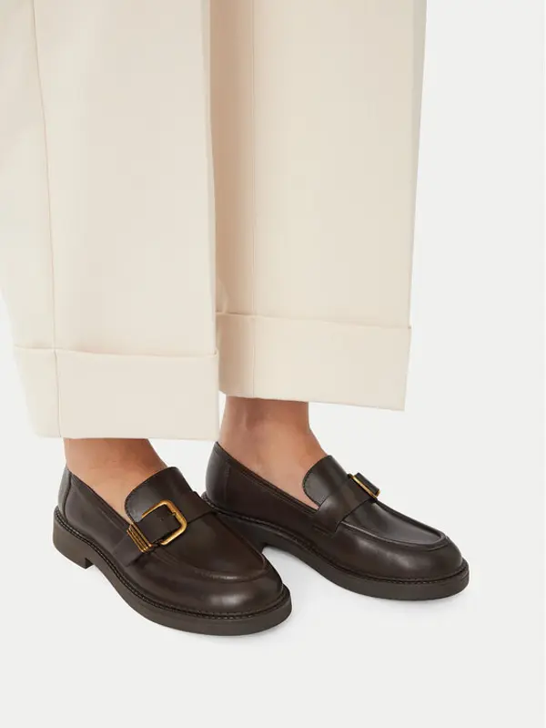 LASOCKI Lasocki Loaferice CEO-WI16-ANTILA-01 Tamno smeđa