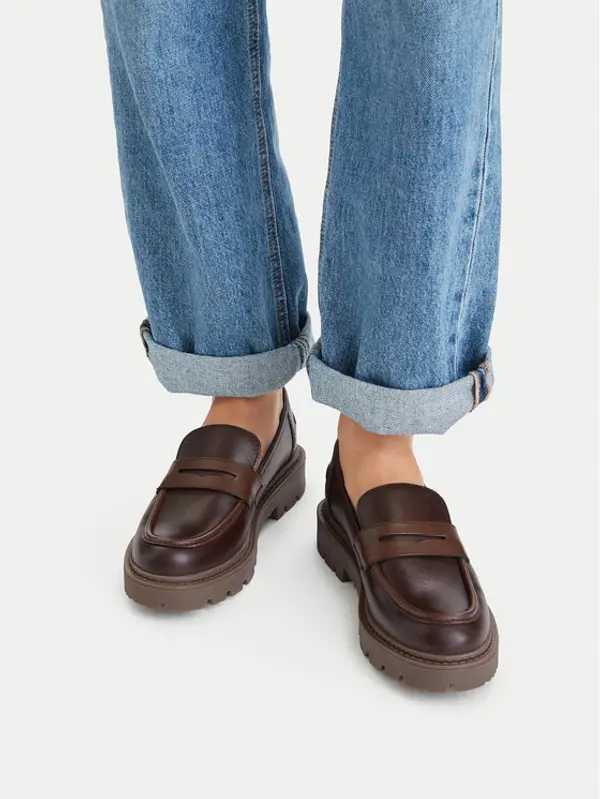 LASOCKI Lasocki Loaferice CEO-WI23-GORDA-05 Tamno smeđa