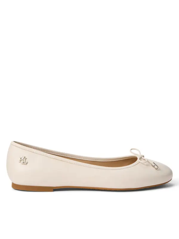 Lauren Ralph Lauren LAUREN RALPH LAUREN Balerinke 802940728006 Écru