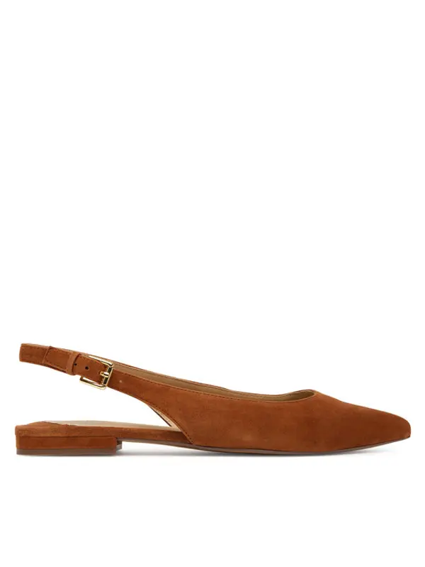 Lauren Ralph Lauren LAUREN RALPH LAUREN Balerinke 802967746002 Smeđa