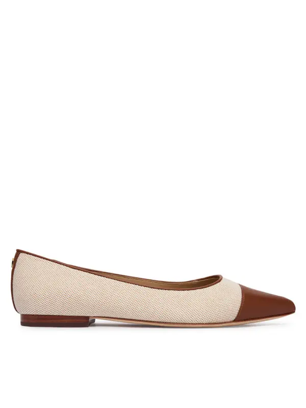 Lauren Ralph Lauren LAUREN RALPH LAUREN Balerinke 802P10530003 Bež