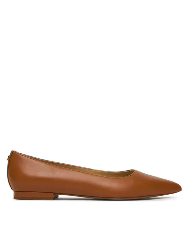 Lauren Ralph Lauren LAUREN RALPH LAUREN Balerinke Londyn 802P09039002 Smeđa