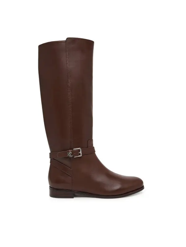 Lauren Ralph Lauren LAUREN RALPH LAUREN Čizme ispod koljena 802974383002 Smeđa