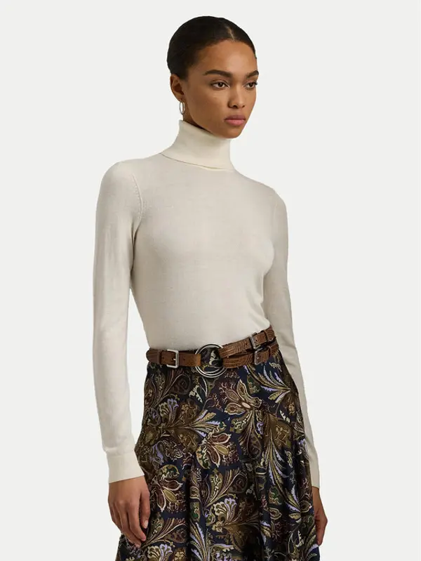 Lauren Ralph Lauren Lauren Ralph Lauren Dolčevita 200940470001 Écru Slim Fit