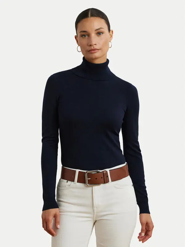 Lauren Ralph Lauren Lauren Ralph Lauren Dolčevita 200940470002 Tamnoplava Slim Fit