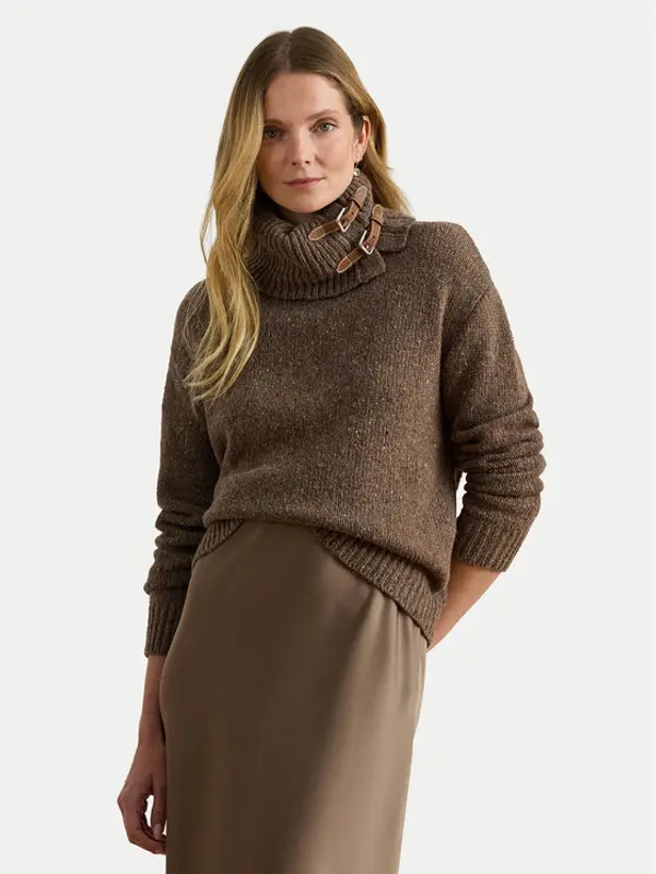 Lauren Ralph Lauren LAUREN RALPH LAUREN Dolčevita 200979663002 Smeđa Relaxed Fit