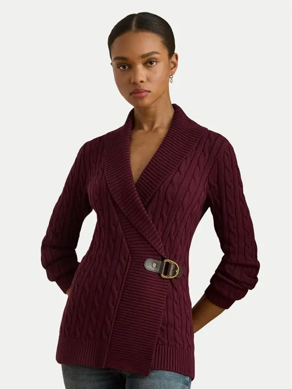 Lauren Ralph Lauren LAUREN RALPH LAUREN Džemper 200808258027 Tamnocrvena Relaxed Fit
