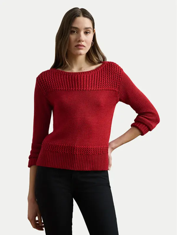 Lauren Ralph Lauren LAUREN RALPH LAUREN Džemper 200909317006 Crvena Relaxed Fit