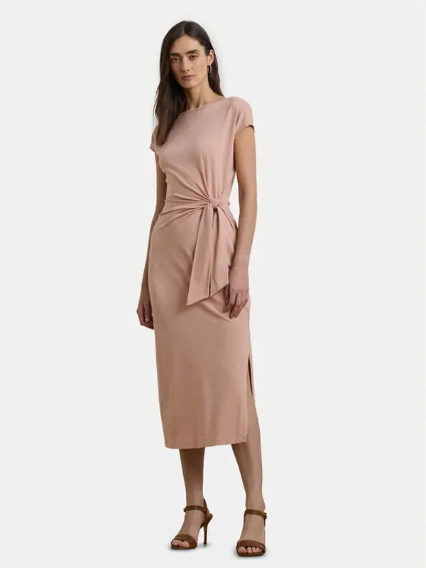 Lauren Ralph Lauren LAUREN RALPH LAUREN Džemper haljina 250964086001 Ružičasta Regular Fit