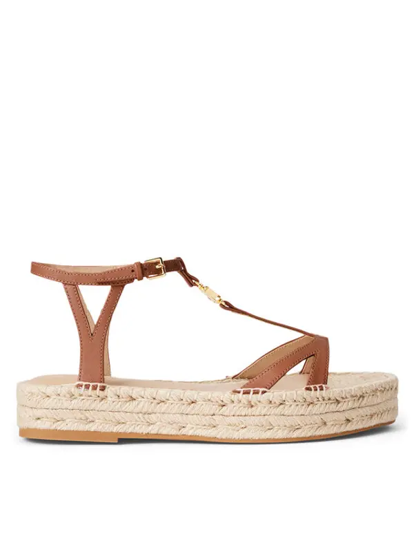 Lauren Ralph Lauren Lauren Ralph Lauren Espadrile Payton 802927966001 Smeđa