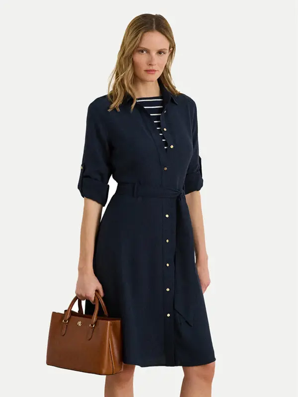Lauren Ralph Lauren LAUREN RALPH LAUREN Haljina košulja 200980920001 Tamnoplava Regular Fit