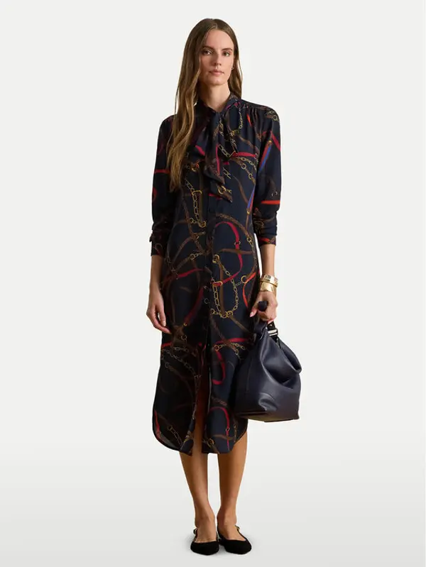 Lauren Ralph Lauren LAUREN RALPH LAUREN Haljina košulja 200P03552001 Tamnoplava Regular Fit