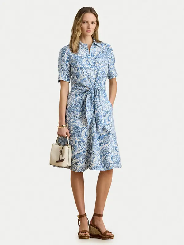 Lauren Ralph Lauren LAUREN RALPH LAUREN Haljina košulja 200P08916002 Plava Regular Fit