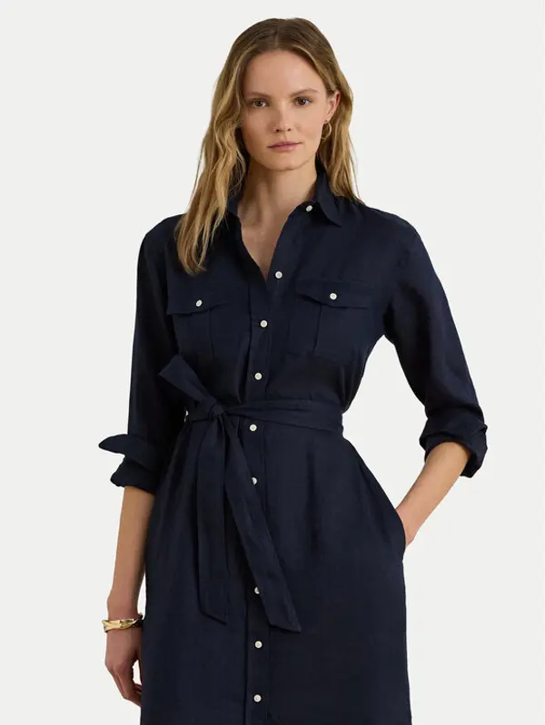 Lauren Ralph Lauren LAUREN RALPH LAUREN Haljina košulja 200P13684002 Tamnoplava Regular Fit
