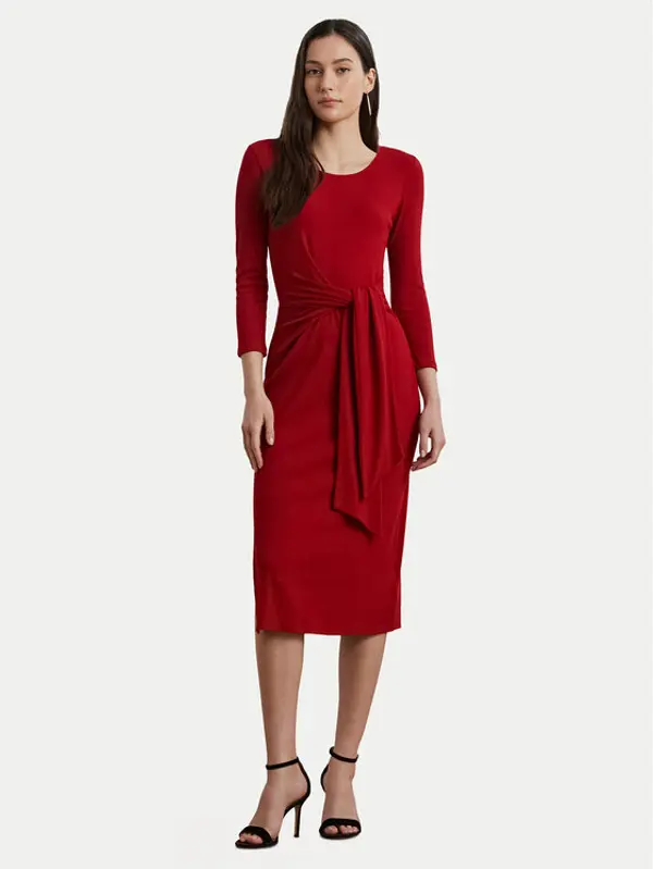 Lauren Ralph Lauren LAUREN RALPH LAUREN Haljina za svaki dan 200973598002 Crvena Slim Fit