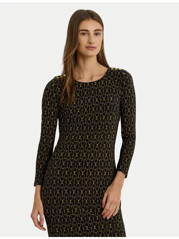 Lauren Ralph Lauren LAUREN RALPH LAUREN Haljina za svaki dan 200980037001 Crna Slim Fit