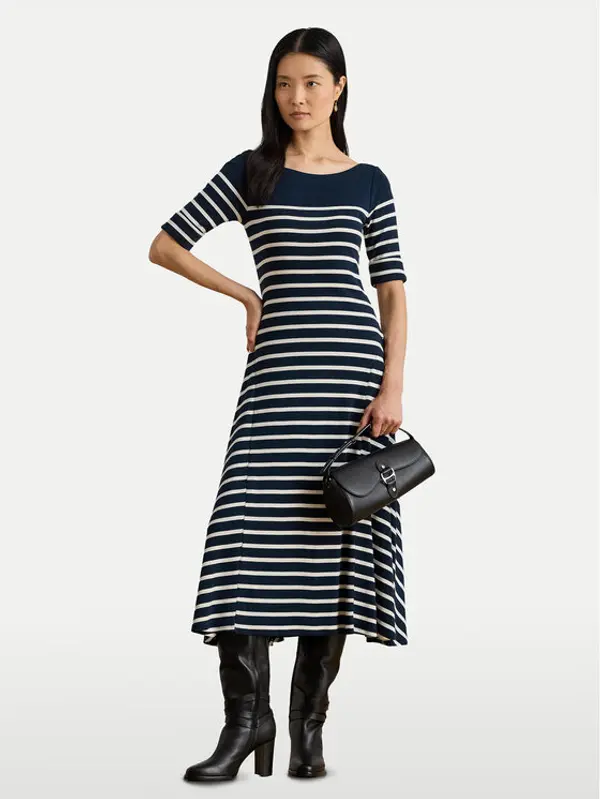 Lauren Ralph Lauren LAUREN RALPH LAUREN Haljina za svaki dan 200P03739001 Tamnoplava Regular Fit