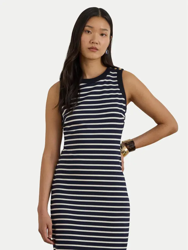 Lauren Ralph Lauren LAUREN RALPH LAUREN Haljina za svaki dan 200P09091001 Tamnoplava Slim Fit