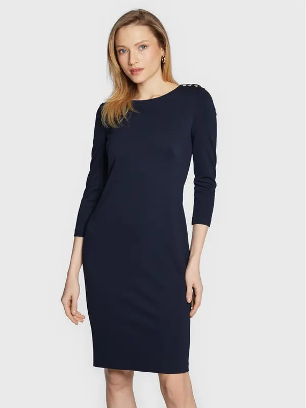 Lauren Ralph Lauren Lauren Ralph Lauren Haljina za svaki dan 250863910002 Tamnoplava Regular Fit