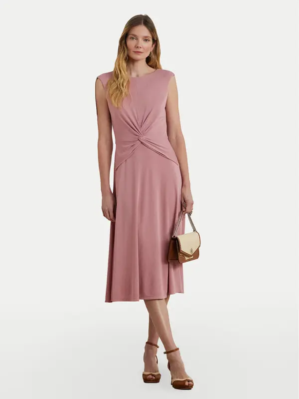 Lauren Ralph Lauren LAUREN RALPH LAUREN Haljina za svaki dan 250872090014 Ružičasta Regular Fit