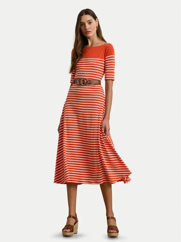 Lauren Ralph Lauren LAUREN RALPH LAUREN Haljina za svaki dan 250957728001 Narančasta Regular Fit