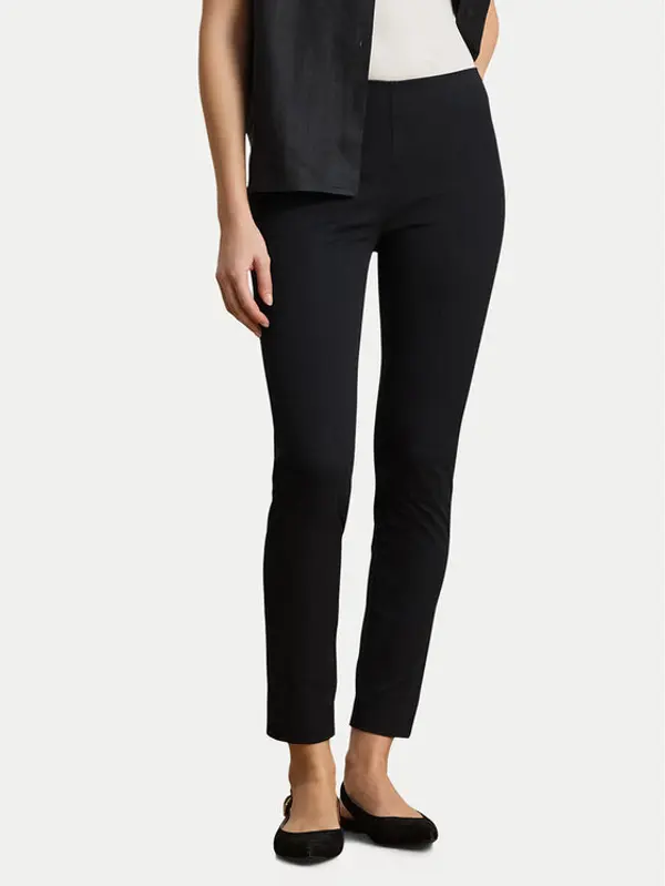 Lauren Ralph Lauren LAUREN RALPH LAUREN Hlače 200631310003 Crna Regular Fit