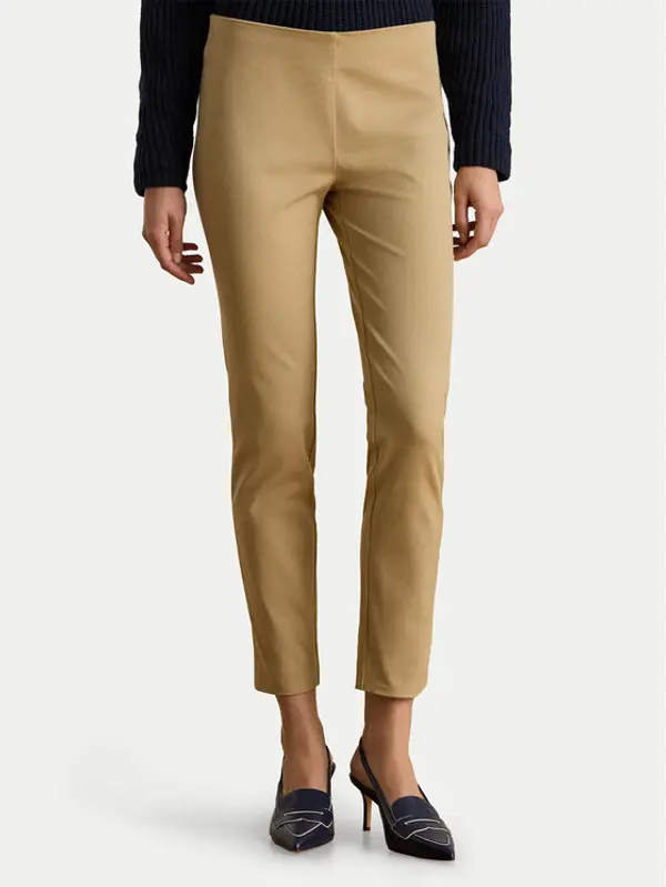 Lauren Ralph Lauren Lauren Ralph Lauren Hlače 200631310018 Bež Slim Fit